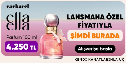 Cacharel Ella Ella 100ml parfüm 4.900 TL  Lansmana özel fiyatıyla şimdi burada!