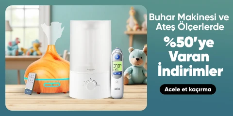 Buhar Makinesi ve Ateş Ölçerlerde %50’ye Varan İndirimler