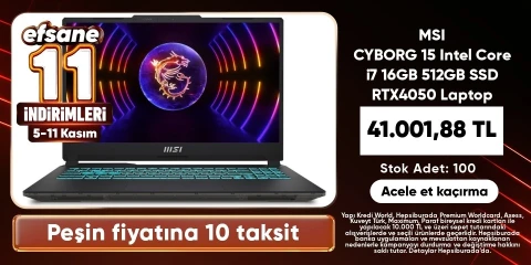 MSI KATANA 15 Intel Core i7 16GB 1TB SSD RTX5070 15.6" QHD Laptop