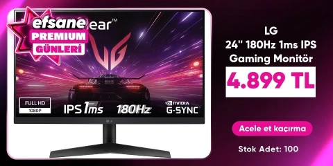 LG 24'' 180Hz 1ms IPS Gaming Monitör