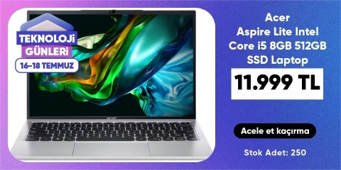 Acer Aspire Lite  Intel Core i5 8GB 512GB SSD Laptop