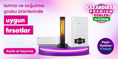 Isıtma ve Soğutma Grubu Ürünlerinde Kaçırılmayacak Fırsatlar!