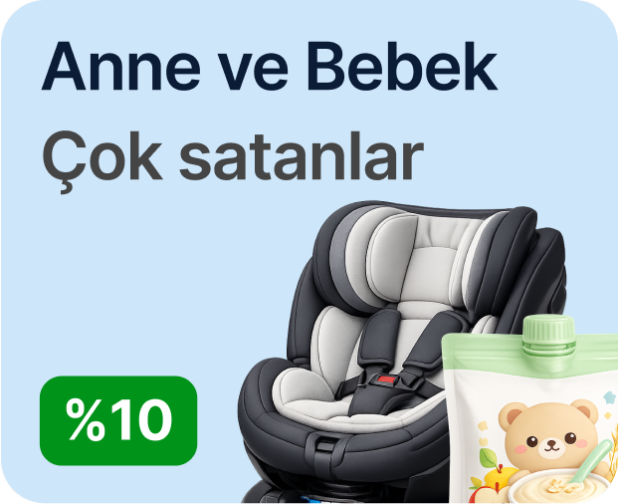 Anne ve Bebek Çok satanlar %10