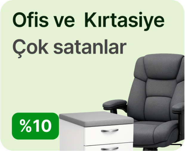 Ofis ve Kırtasiye Çok satanlar %10