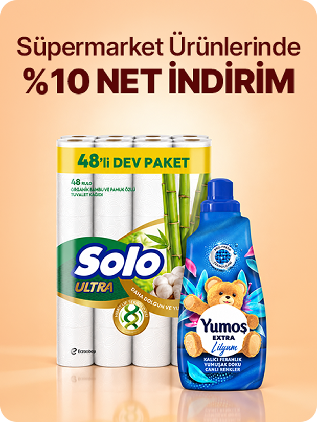 Süpermarket Ürünlerinde %10 NET İNDİRİM