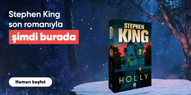 Stephen King son romanıyla  şimdi burada