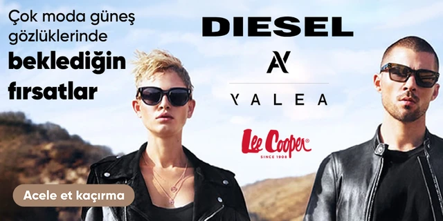 Diesel&Yalea&Lee Cooper Gözlüklerde Süper Fırsatlar