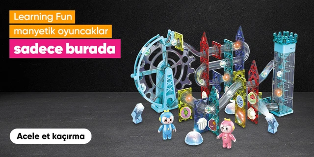 Learning Fun Manyetik Oyuncaklar "Sadece Burada"