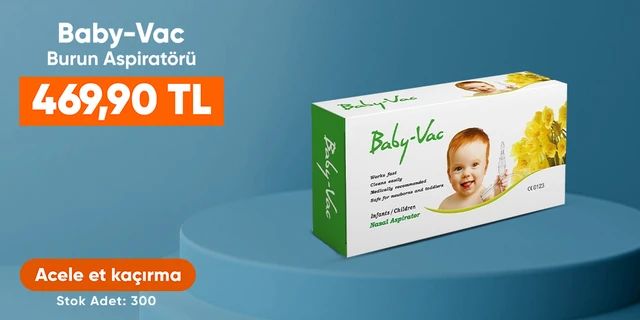 Baby-Vac burun aspiratörü 469,9 TL