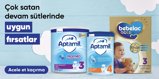 Aptamil&Bebelac Ürünlerinde Kaçırılmayacak Fırsatlar