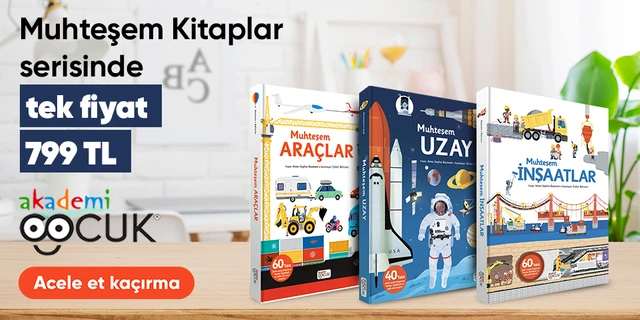 Muhteşem Kitaplar serisinde  tek fiyat 799 TL