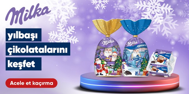 Milka Yılbaşı Çikolatalarını Keşfet