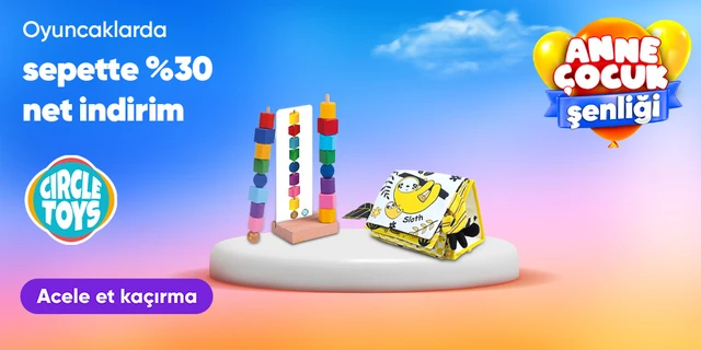 Circle Toys Markalı Oyuncaklarda Sepette Net %30 İndirim