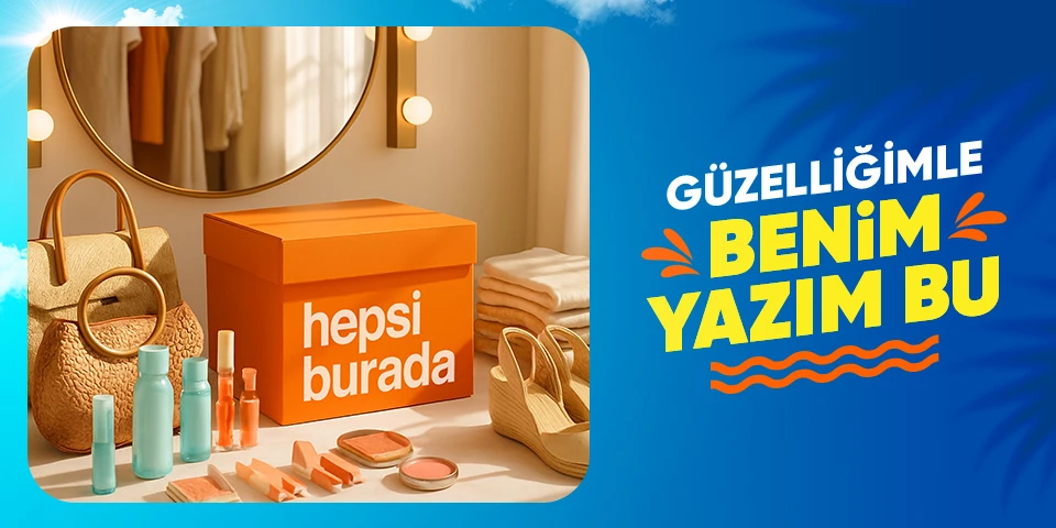 Yaz kampanyası Güzelliğimle Benim Yazım Bu