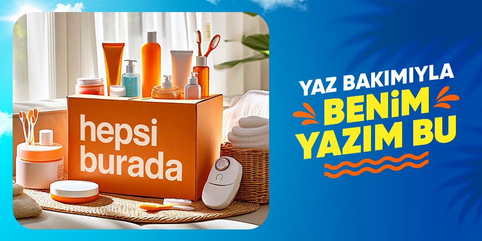 Yaz kampanyası Yaz Bakım Çantası