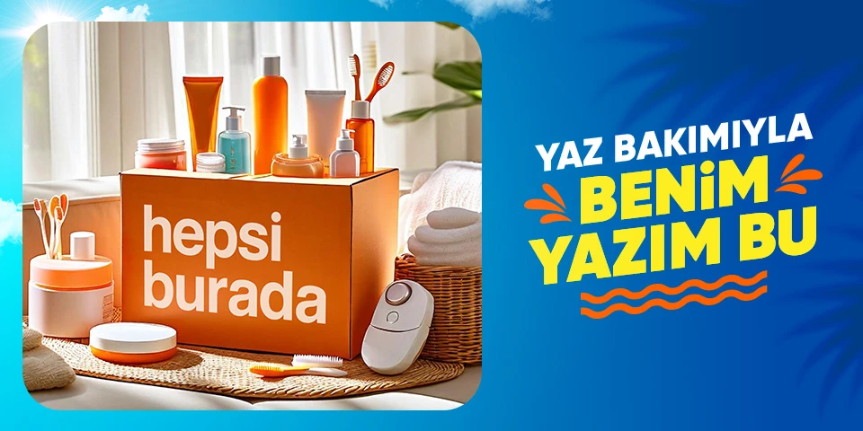 Yaz kampanyası Yaz Bakım Çantası