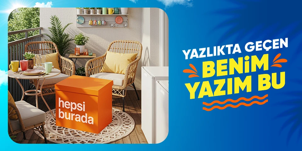 Yaz kampanyası Yazlıkta Geçen Benim Yazım Bu