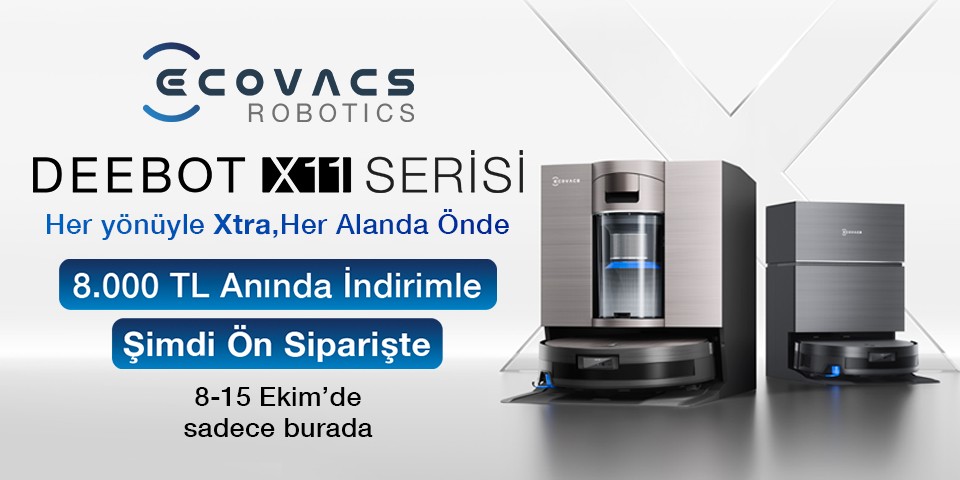 Ecovacs X11 Lansman Ürünleri Burada