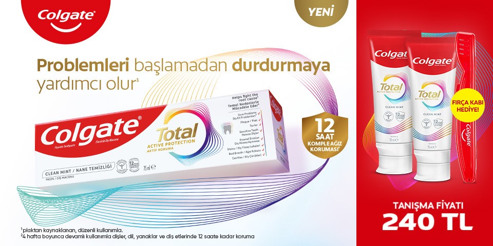 Colgate Total Lansman Ürünleri