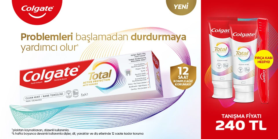 Colgate Total Lansman Ürünleri