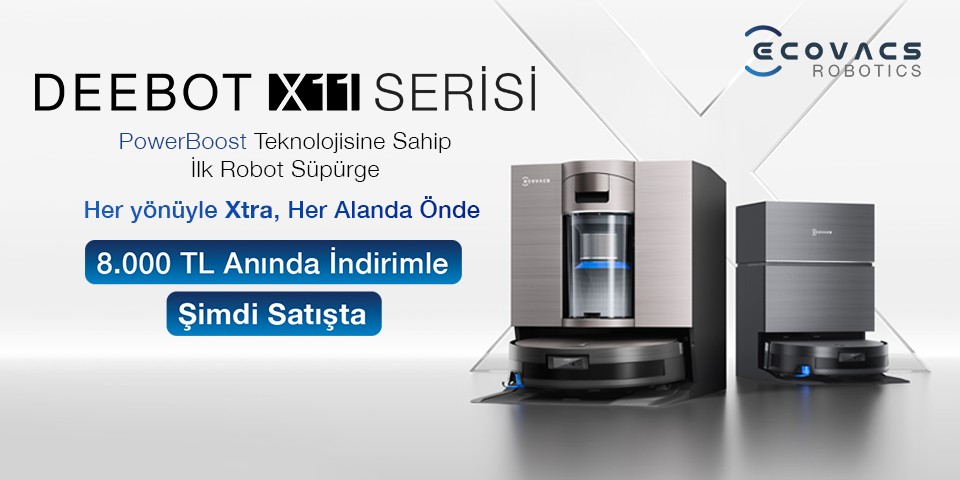 Ecovacs X11 Lansman Ürünleri Burada
