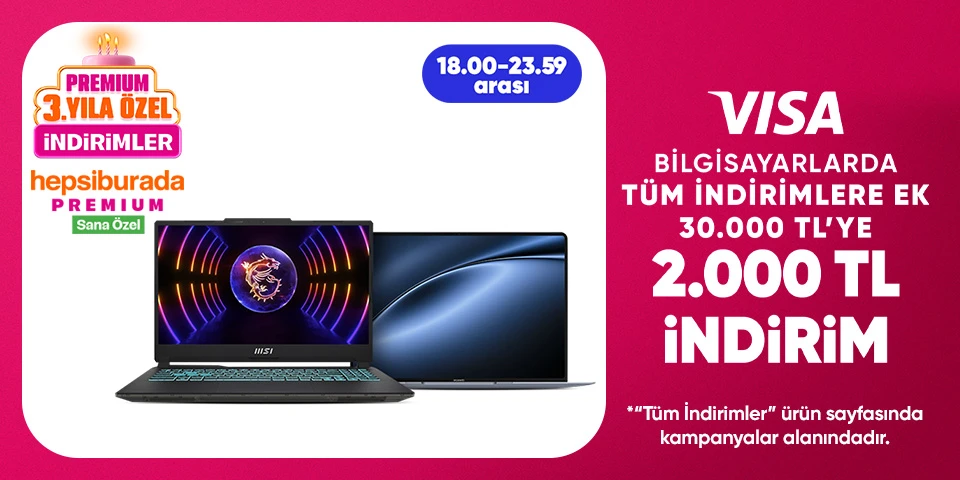 30.000 TL'ye 2000 TL İndirim