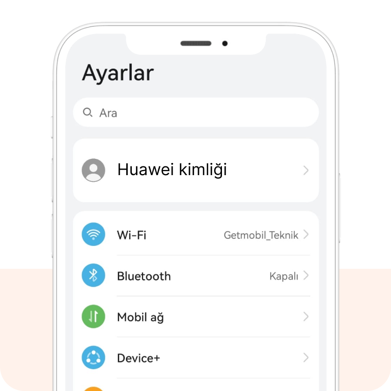Huawei yedekleme step 2