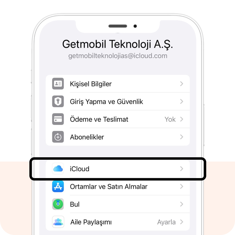 iPhone yedekleme step 3