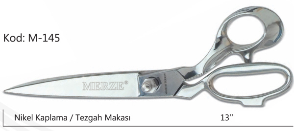 merze nikel tezgah makası, merze m-145