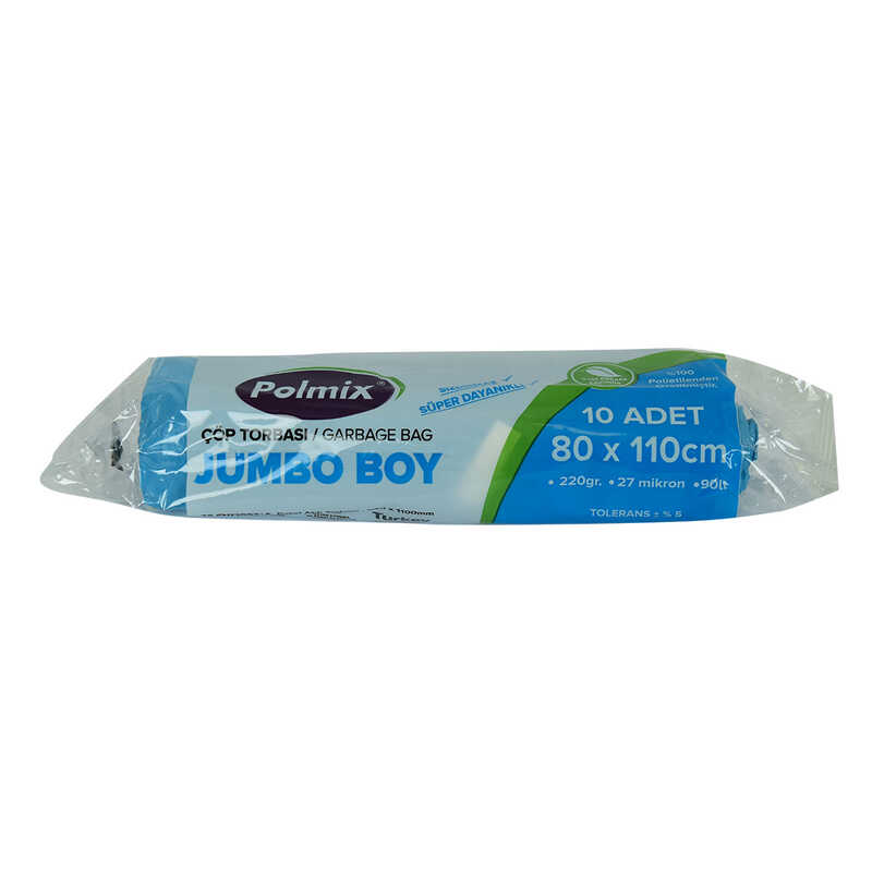 POLMİX ÇÖP TORBASI JUMBO BOY MAVİ RULO