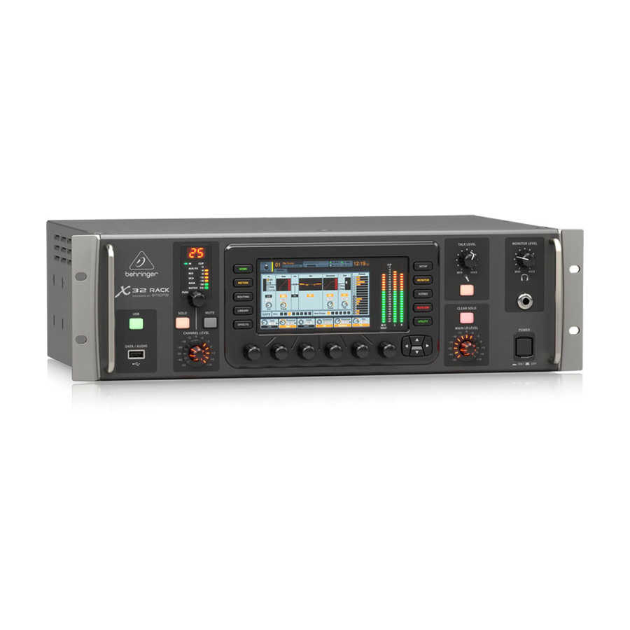 X32 RACK 40 Kanallı Rack Tipi Dijital Mikser