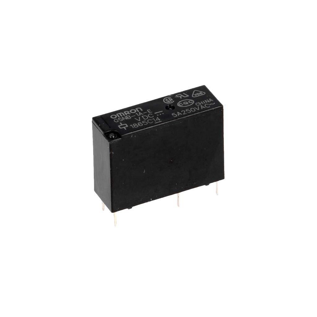 Relais OMRON G5NB-1A-E-12DC - 12V DC, 5A, SPST-NO, Pour Circuits Électriques