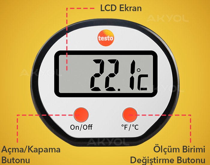 dijital mini termometre