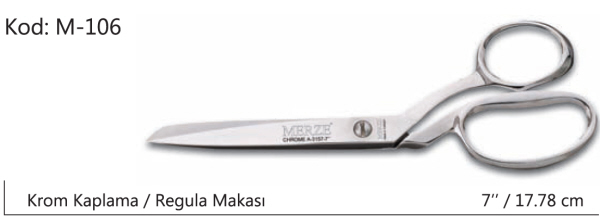 merze krom regula makası, merze m-106