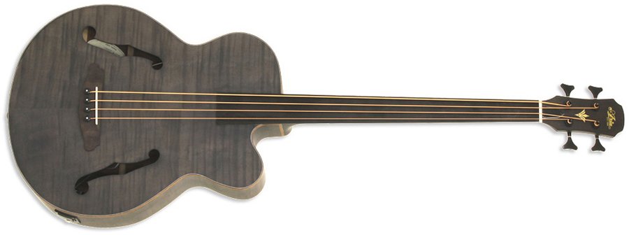 Aria FEBF2FLSTBK Akustik Bas Gitar