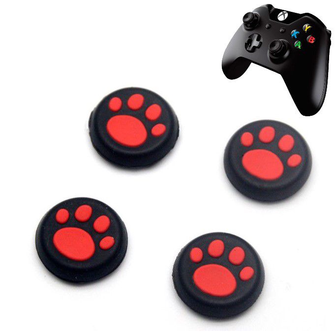 Xbox One 4 ADET SEVİMLİ PATİ ANALOG BAŞLIĞI KIRMIZI- HEMEN KARGO !