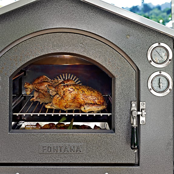 Fontana Gusto Wood-Fired Outdoor Pizza Ovens | Williams Sonoma