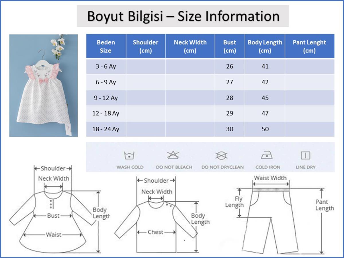 Babymod kız bebek elbise
