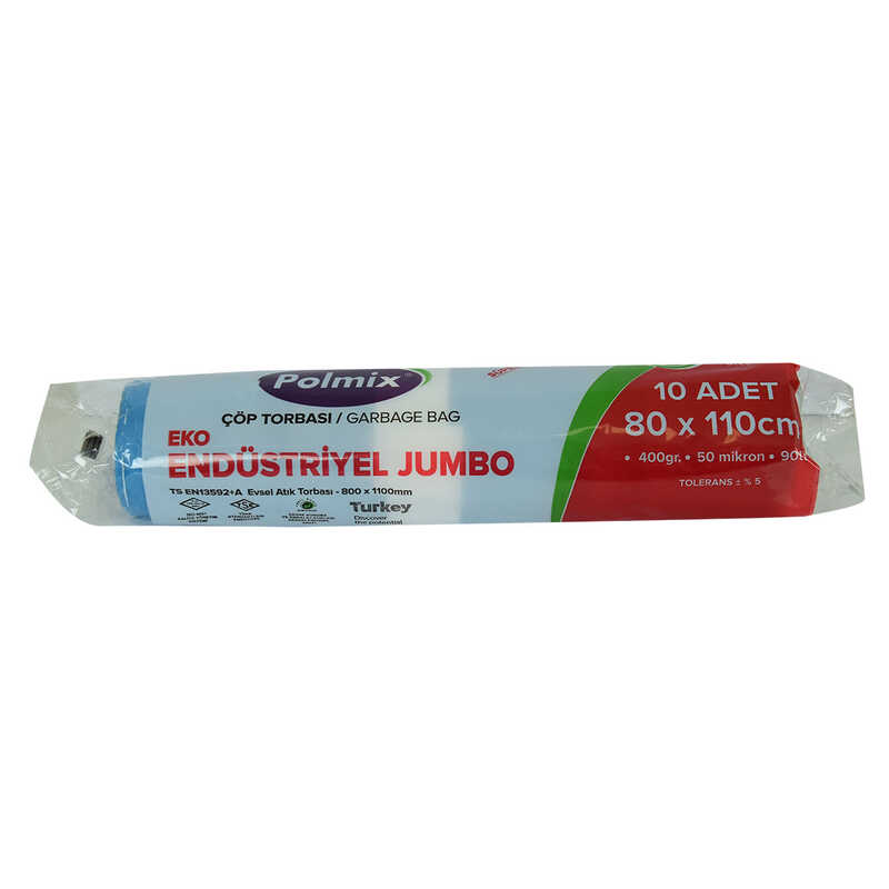 POLMİX ÇÖP TORBASI JUMBO BOY MAVİ RULO