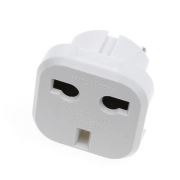  Üniversal İngiliz Çevirici Beyaz Erkek Elektrik Priz Dönüştürücü 