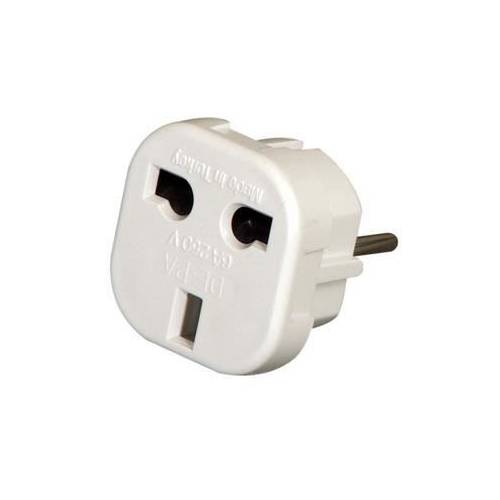  Üniversal İngiliz Çevirici Beyaz Erkek Elektrik Priz Dönüştürücü 