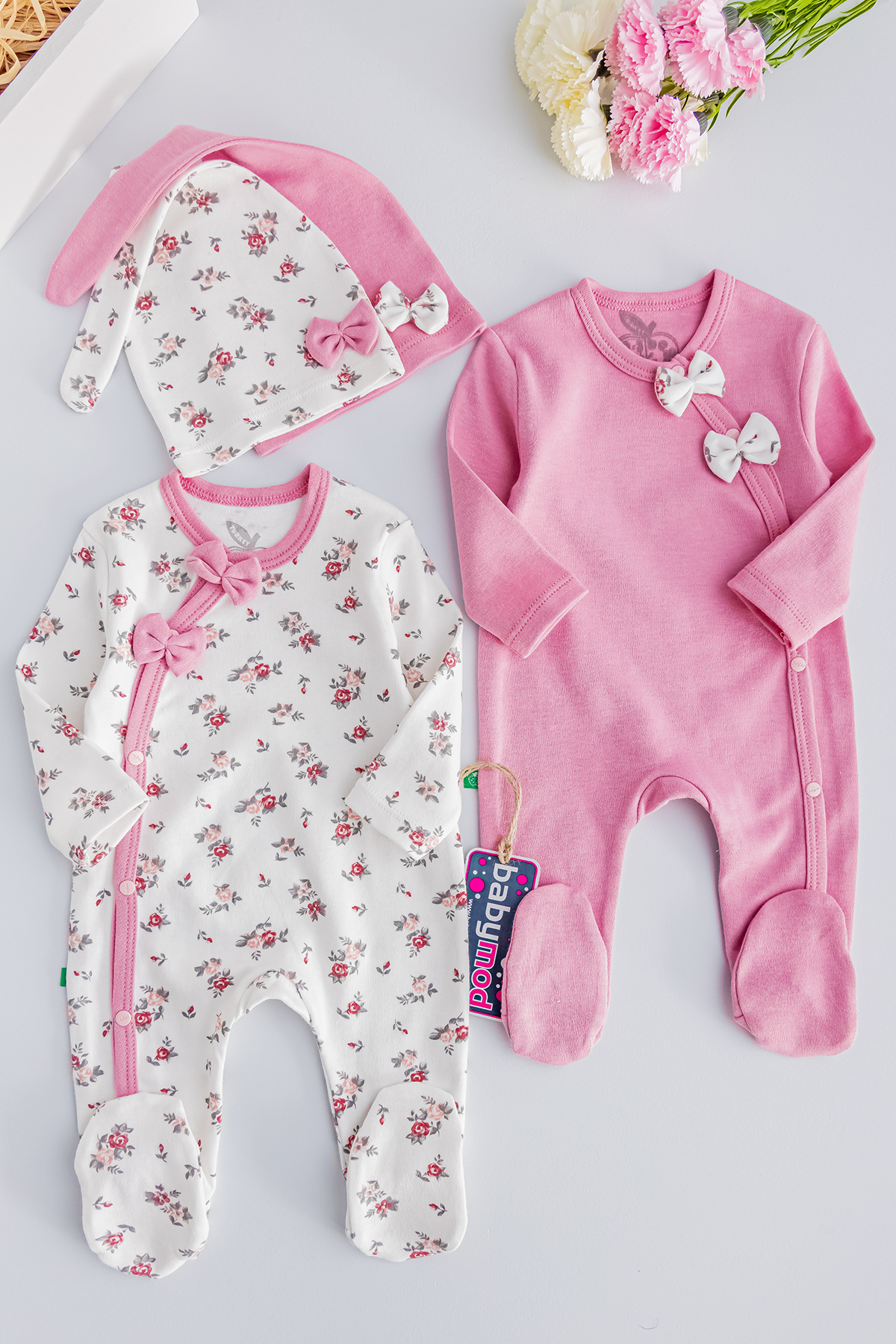 Babymod kız bebek tulum