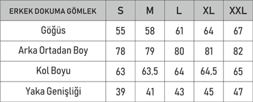 beden ölçüleri