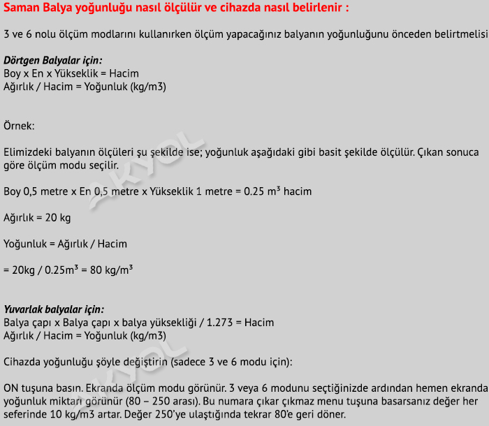 wile 27 ölçüm