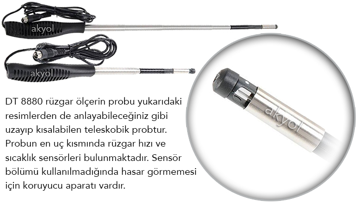 dt 8880 hava hızı ölçer