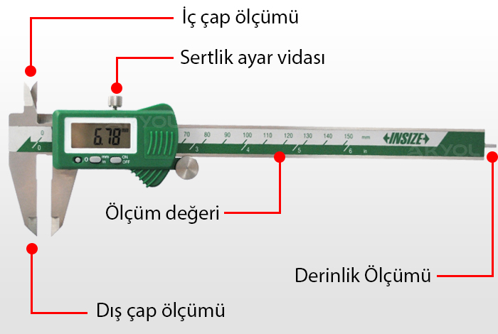 1112-150 paslanmaz çelik kumpas