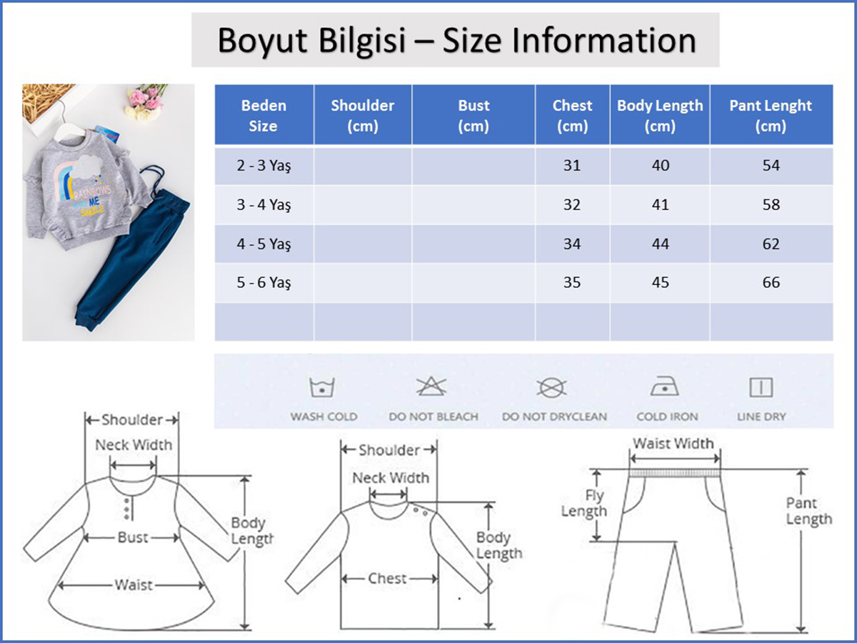 Babymod kız çocuk eşofman takımı