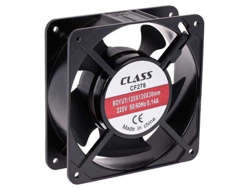Class 120x120x38mm AC 220Volt Fan