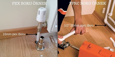 Pex Pprc Tesisat boru secimi