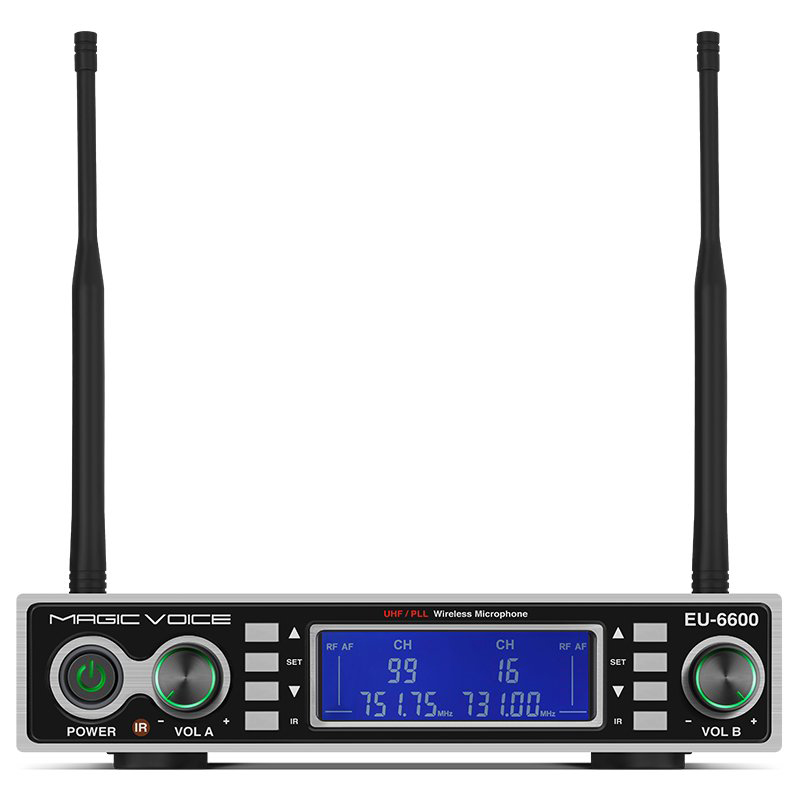 Magicvoice MV-1200YE Çift Tunerli Kablosuz 1 El-1 Yaka Telsiz UHF Mikrofon fiyatı
